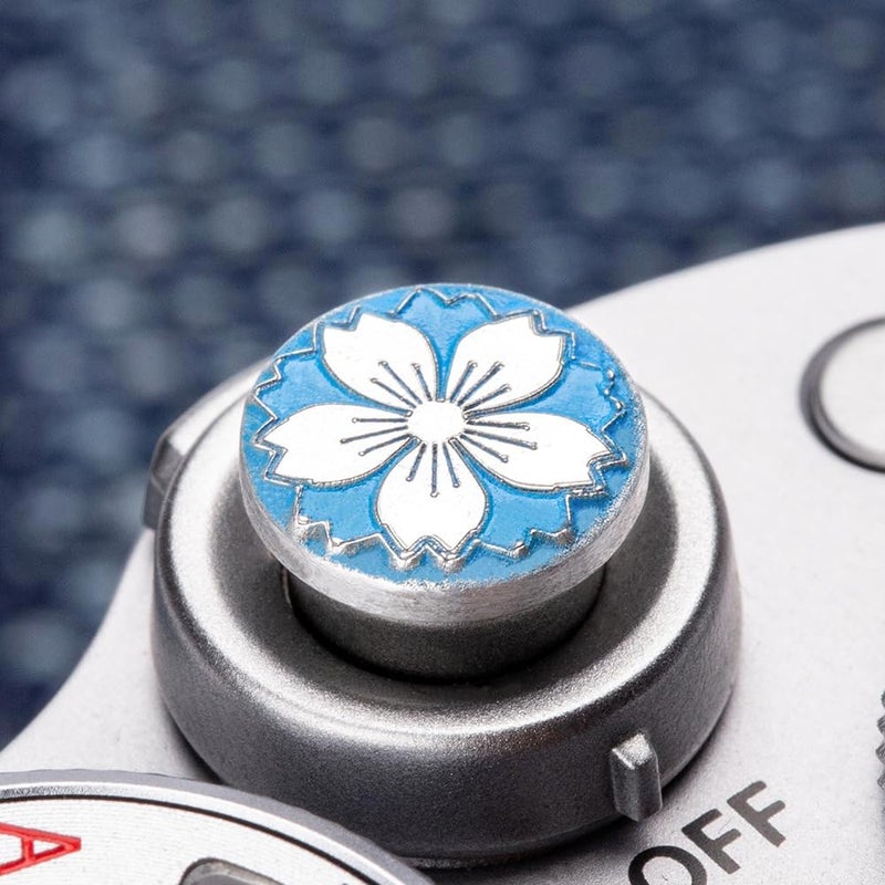 DBZZ Camera Metal Shutter Buttons for FUJIFILM X100VI X100V XPro3 XPro2 XPro1 X-T4 X-T3 X-T50 X-T30 for NikonZF Z5 Z6 for Canon (Blue-Shutter Decorative Button) - Image 4